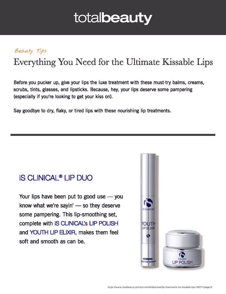 iS CLINICAL - Lip Duo- Lip Polish (15g) & Lip Elixir (3.5 g)